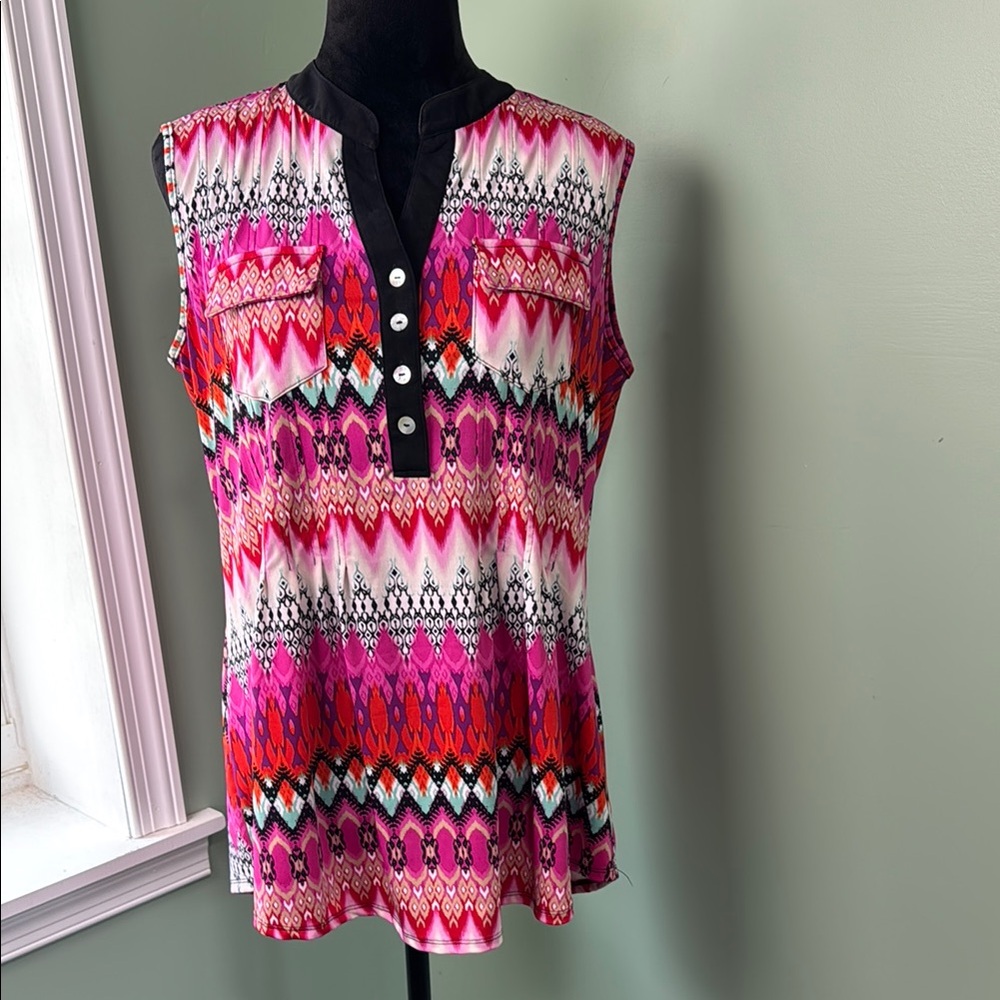 Timeline sleeveless top large